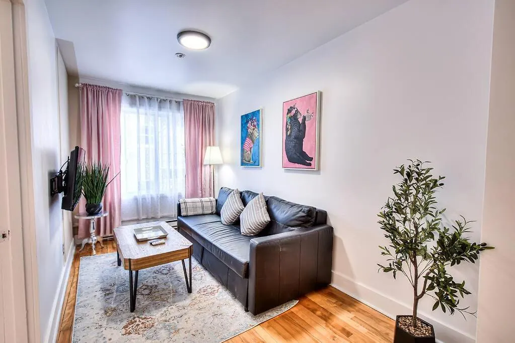Plateau Escape & Nightlife Adventures! Downtown Super Value! Full 1Br Apartments Montreal Canada